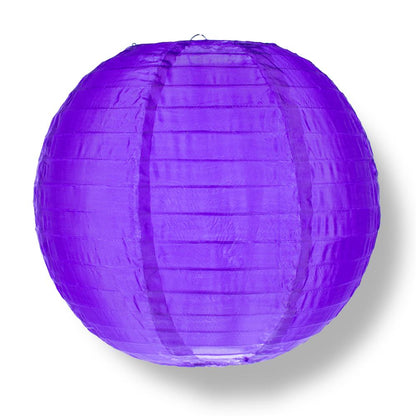 6" to 8" Shimmering Even Ribbing Nylon Lanterns - Various Colors Available - PaperLanternStore.com - Paper Lanterns, Decor, Party Lights & More