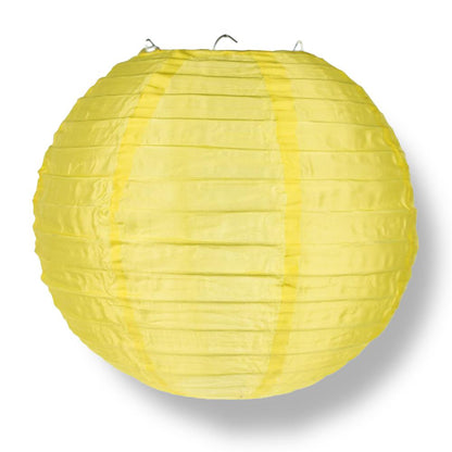 6" to 8" Shimmering Even Ribbing Nylon Lanterns - Various Colors Available - PaperLanternStore.com - Paper Lanterns, Decor, Party Lights & More