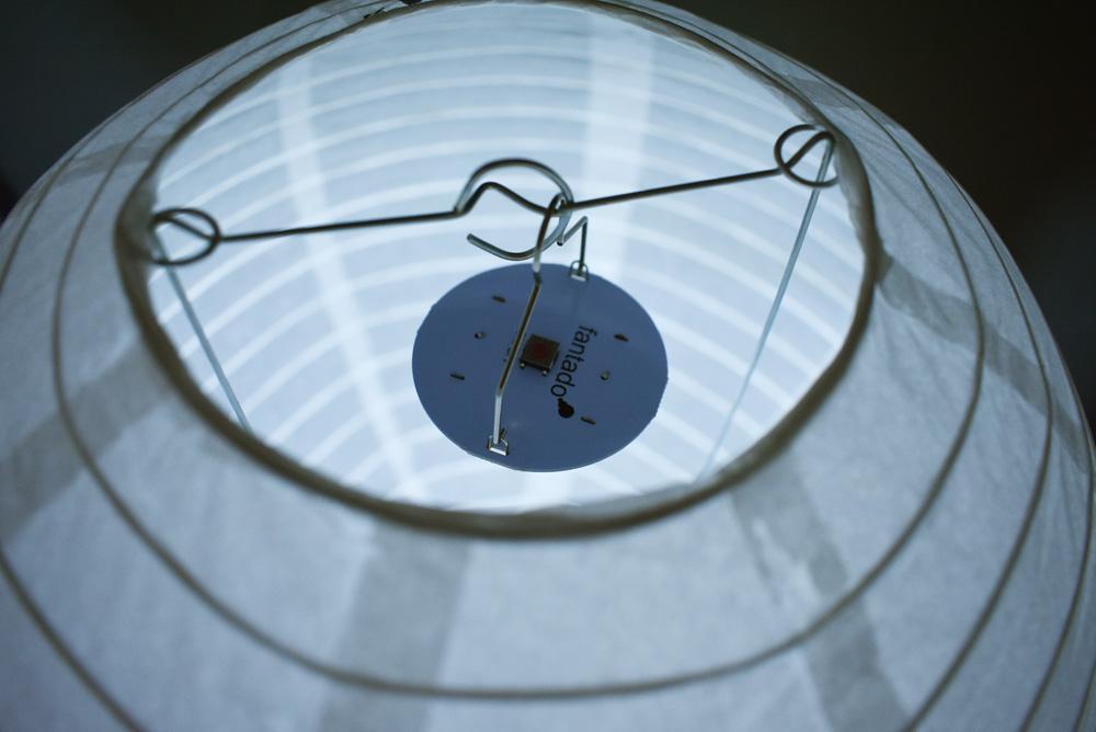 BULK PACK (24) OmniDisk Low Profile LED Hanging Light For Paper Lanterns, Cool White (Battery Powered) - PaperLanternStore.com - Paper Lanterns, Decor, Party Lights & More