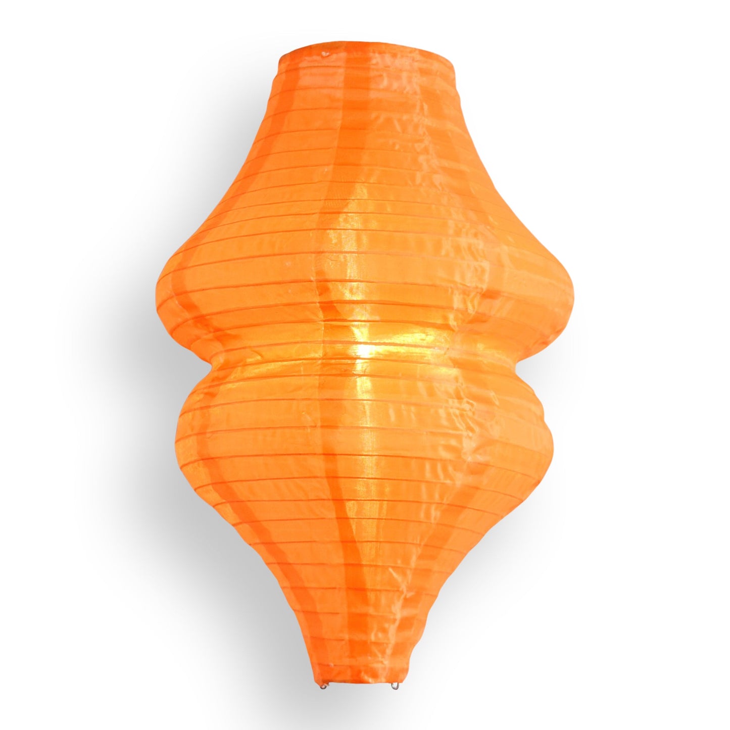 Orange Beehive Unique Shaped Nylon Lantern, 10-inch x 14-inch