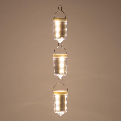 3-Pack Kit w/ Remote Control Warm White 12-LED Omni360 Omni-Directional Lantern Light, Hanging / Table Top (Battery Powered) - PaperLanternStore.com - Paper Lanterns, Decor, Party Lights & More