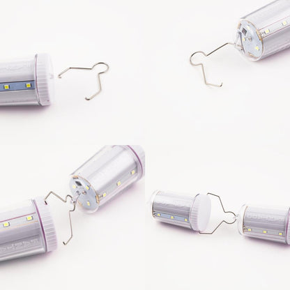 3-Pack Kit w/ Remote Control Warm White 12-LED Omni360 Omni-Directional Lantern Light, Hanging / Table Top (Battery Powered) - PaperLanternStore.com - Paper Lanterns, Decor, Party Lights & More