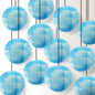 12 PACK | 14" Artisan Print Cotton Candy Clouds Paper Lantern, Design by Esper - PaperLanternStore.com - Paper Lanterns, Decor, Party Lights & More