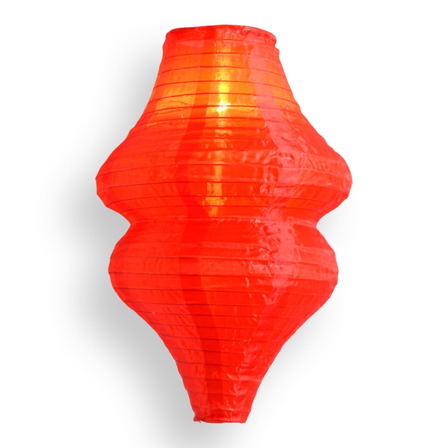 Red Beehive Unique Shaped Nylon Lantern, 10-inch x 14-inch