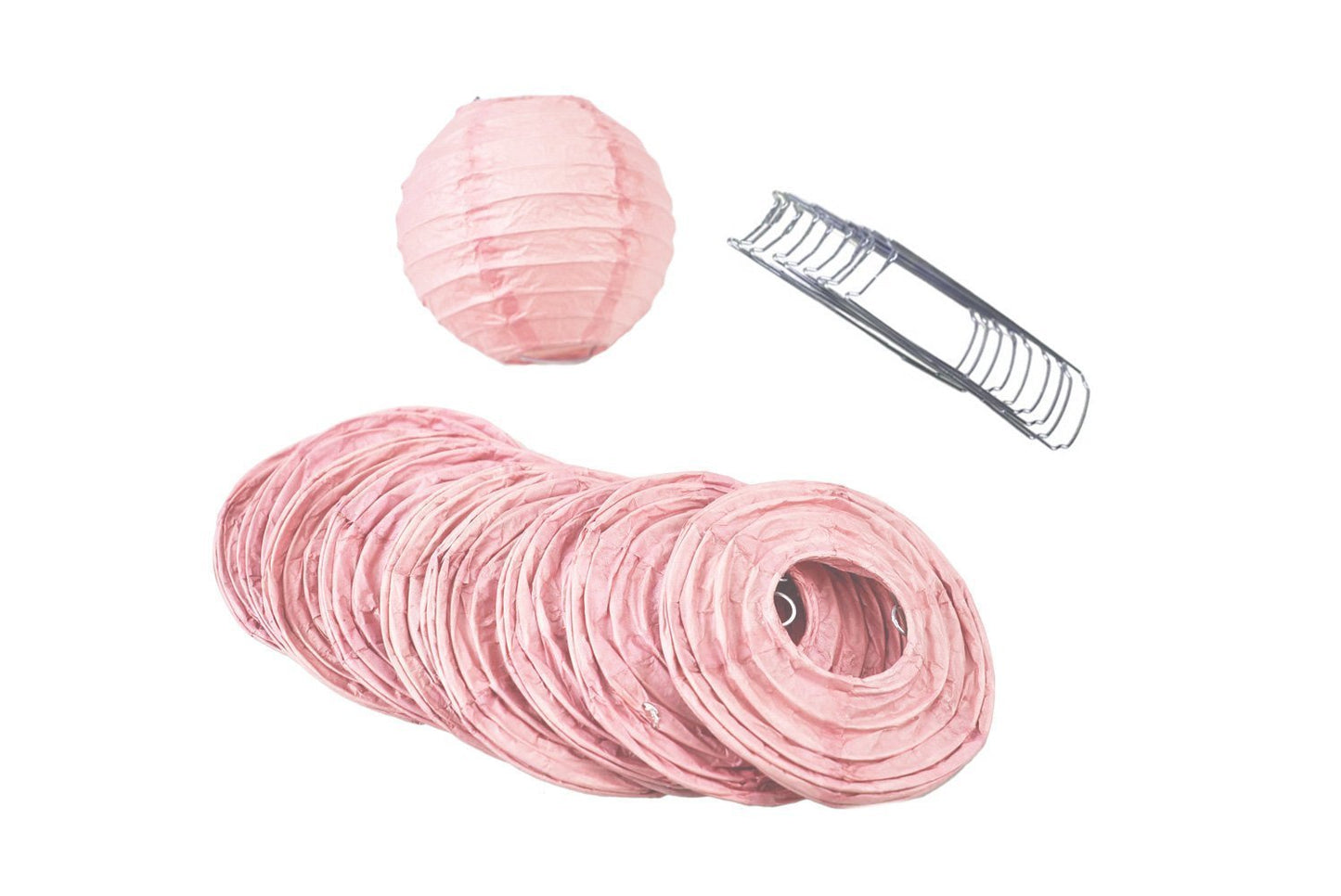 4" Even Ribbing Paper Lanterns (10-Pack) - Various Colors Available - PaperLanternStore.com - Paper Lanterns, Decor, Party Lights & More