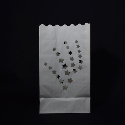 Shooting Star Paper Luminary Bags Path Lighting (10 PACK) - PaperLanternStore.com - Paper Lanterns, Decor, Party Lights & More