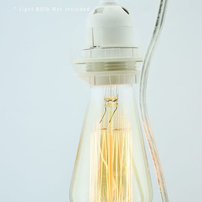 BULK PACK (6) Single Socket Pendant Light Cord Kits for Lanterns (11FT, Switch, Clear) - PaperLanternStore.com - Paper Lanterns, Decor, Party Lights & More
