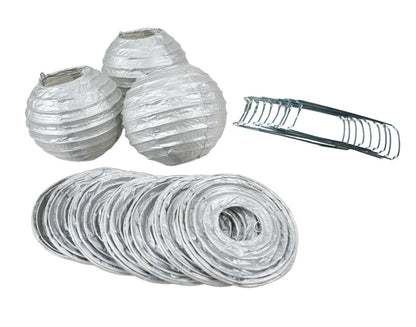 4" Even Ribbing Paper Lanterns (10-Pack) - Various Colors Available - PaperLanternStore.com - Paper Lanterns, Decor, Party Lights & More