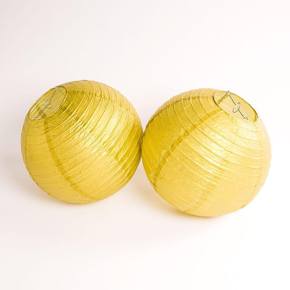 St. Louis Pro Football Paper Lanterns 6pc Combo Tailgating Party Pack (Dark Blue/Gold)  - by PaperLanternStore.com - Paper Lanterns, Decor, Party Lights & More