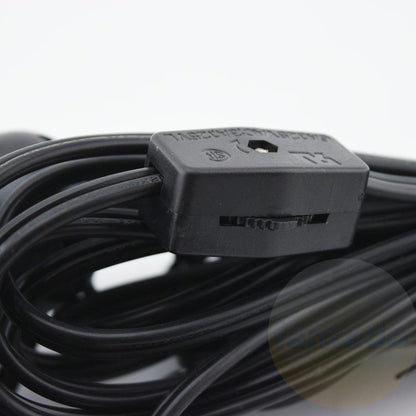 Single Socket Black Pendant Light Lamp Cord for Lanterns & Light Bulbs, Switch, 11 FT - PaperLanternStore.com - Paper Lanterns, Decor, Party Lights & More