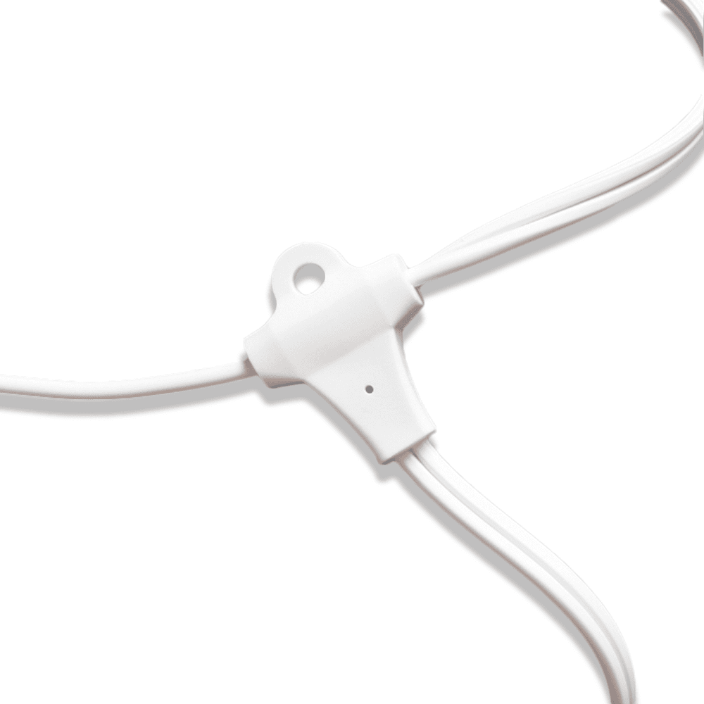 Triple Socket White Pendant Light Lamp Cord for Lanterns, Switch, 19 FT - PaperLanternStore.com - Paper Lanterns, Decor, Party Lights & More