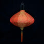 XXL Large Red / Orange Vietnamese Silk Lantern, Diamond Shaped - PaperLanternStore.com - Paper Lanterns, Decor, Party Lights & More