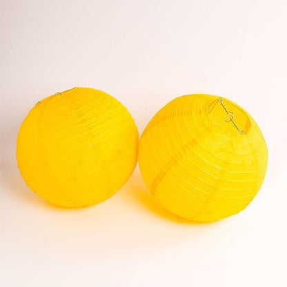 Washington Pro Football Paper Lanterns 6pc Combo Tailgating Party Pack (Red/Yellow)  - by PaperLanternStore.com - Paper Lanterns, Decor, Party Lights & More