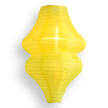 Yellow Beehive Unique Shaped Nylon Lantern, 10-inch x 14-inch