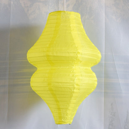 Yellow Beehive Unique Shaped Nylon Lantern, 10-inch x 14-inch