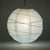 8" Arctic Spa Blue Round Paper Lantern, Irregular Ribbed, Chinese Hanging Wedding & Party Decoration - AsianImportStore.com - B2B Wholesale Lighting and Decor