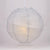 20" Gray / Grey Round Paper Lantern, Crisscross Ribbing, Chinese Hanging Wedding & Party Decoration - AsianImportStore.com - B2B Wholesale Lighting and Decor