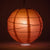 10" Marsala / Burgundy Wine Round Paper Lantern, Crisscross Ribbing, Chinese Hanging Wedding & Party Decoration - AsianImportStore.com - B2B Wholesale Lighting and Decor