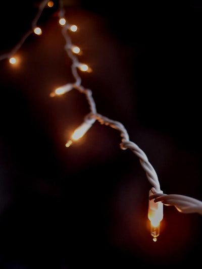 10 Indoor Incandescent Mini String Lights, 8.35 FT White Cord - AsianImportStore.com - B2B Wholesale Lighting & Decor since 2002