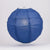 12" Navy Blue Round Paper Lantern, Crisscross Ribbing, Chinese Hanging Wedding & Party Decoration - AsianImportStore.com - B2B Wholesale Lighting and Decor