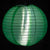 (Discontinued) (10-PACK) 12" Emerald Green Shimmering Nylon Lantern, Even Ribbing, Durable, Hanging Decoration - AsianImportStore.com - B2B Wholesale Lighting & Décor since 2002.