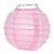 10 Socket Pink Round Paper Lantern Party String Lights (4" Lanterns, Expandable) - AsianImportStore.com - B2B Wholesale Lighting & Decor since 2002