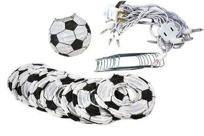 Soccer Ball / Futbol Paper Lantern Shaped Sports Hanging Decoration - AsianImportStore.com - B2B Wholesale Lighting and Decor