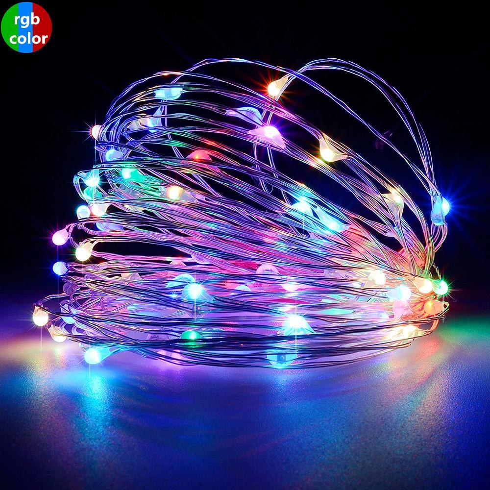 33 FT | 100 RGB Multi-Color Flashing LED Waterproof Micro Fairy String Lights with AC Plug-In Power (24 PACK) - AsianImportStore.com - B2B Wholesale Lighting and Décor