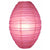 Fuchsia / Hot Pink Kawaii Unique Oval Egg Shaped Paper Lantern, 10-inch x 14-inch - AsianImportStore.com - B2B Wholesale Lighting and Decor
