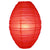 Red Kawaii Unique Oval Egg Shaped Paper Lantern, 10-inch x 14-inch - AsianImportStore.com - B2B Wholesale Lighting and Decor