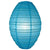 Turquoise Kawaii Unique Oval Egg Shaped Paper Lantern, 10-inch x 14-inch - AsianImportStore.com - B2B Wholesale Lighting and Decor