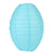 Water Blue Kawaii Unique Oval Egg Shaped Paper Lantern, 10-inch x 14-inch - AsianImportStore.com - B2B Wholesale Lighting and Decor