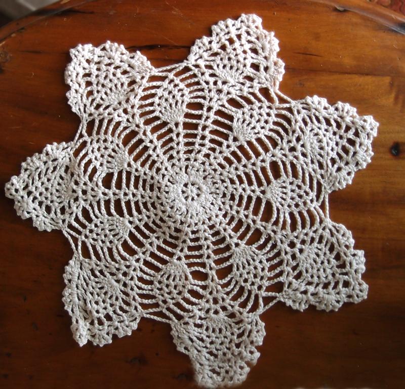 11.5" Bloom Shaped Crochet Lace Doily Placemats, Handmade Cotton Doilies - Beige (2 Pack) - AsianImportStore.com - B2B Wholesale Lighting and Decor
