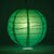 8" Emerald Green Round Paper Lantern, Crisscross Ribbing, Chinese Hanging Wedding & Party Decoration - AsianImportStore.com - B2B Wholesale Lighting and Decor