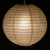 12" Ecru Beige Round Paper Lantern, Even Ribbing, Hanging Decoration - AsianImportStore.com - B2B Wholesale Lighting and Decor