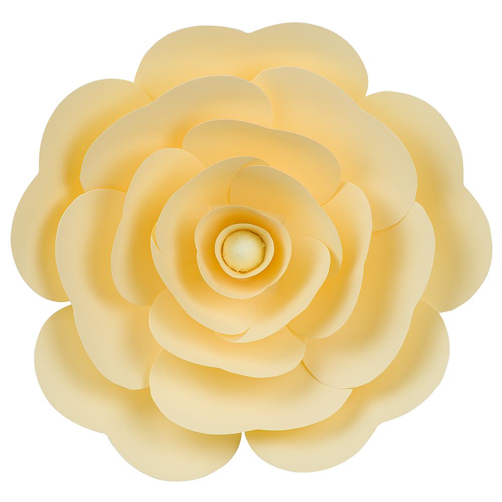 12-Pc Combo Vanillia / Lavender Ranunculus Paper Flower Backdrop Wall Decor for Weddings, Photo Shoots, Birthday Parties and More - AsianImportStore.com - B2B Wholesale Lighting and Decor