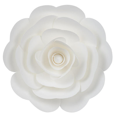 12-Pc Combo White Ranunculus Paper Flower Backdrop Wall Decor for Weddings, Photo Shoots, Birthday Parties and More - AsianImportStore.com - B2B Wholesale Lighting and Decor