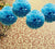 EZ-Fluff 16" Turquoise Tissue Paper Pom Poms Flowers Balls, Decorations (4 PACK) - AsianImportStore.com - B2B Wholesale Lighting and Decor