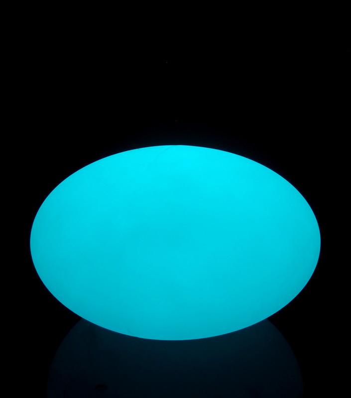 12" Waterproof Oval Floating LED Rainbow Orb - AsianImportStore.com - B2B Wholesale Lighting and Decor