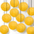 12 PACK | 12" Yellow-Orange Even Ribbing Round Paper Lantern, Hanging Combo Set - AsianImportStore.com - B2B Wholesale Lighting and Decor