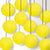 12 PACK | 12" Yellow Even Ribbing Round Paper Lantern, Hanging Combo Set - AsianImportStore.com - B2B Wholesale Lighting and Decor