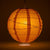 10" Persimmon Orange Round Paper Lantern, Crisscross Ribbing, Chinese Hanging Wedding & Party Decoration - AsianImportStore.com - B2B Wholesale Lighting and Decor