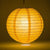 16" Papaya Round Paper Lantern, Even Ribbing, Chinese Hanging Wedding & Party Decoration - AsianImportStore.com - B2B Wholesale Lighting and Decor