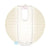 14" Velvet Red Round Paper Lantern, Even Ribbing, Hanging Decoration - AsianImportStore.com - B2B Wholesale Lighting and Decor