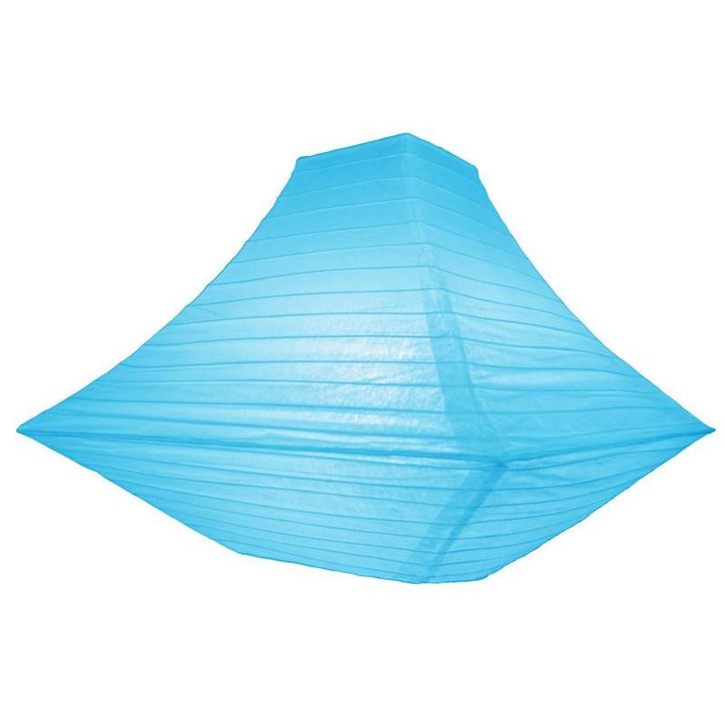 14" Turquoise Pagoda Paper Lantern - AsianImportStore.com - B2B Wholesale Lighting & Décor since 2002.