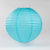 16" Baby Blue Round Paper Lantern, Even Ribbing, Hanging Decoration - AsianImportStore.com - B2B Wholesale Lighting and Decor