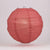 12" Marsala / Burgundy Wine Round Paper Lantern, Crisscross Ribbing, Chinese Hanging Wedding & Party Decoration - AsianImportStore.com - B2B Wholesale Lighting and Decor