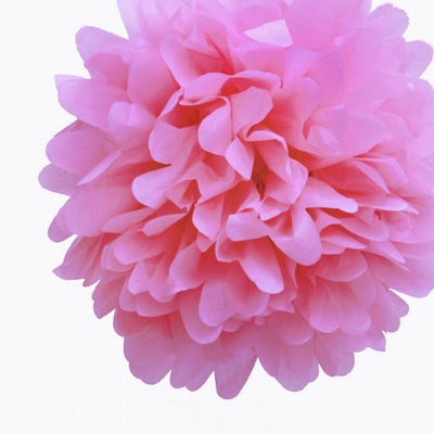 EZ-Fluff 16" Pink Passion Tissue Paper Pom Poms Flowers Balls, Decorations (4 PACK) - AsianImportStore.com - B2B Wholesale Lighting and Decor
