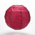 16" Velvet Red Round Paper Lantern, Crisscross Ribbing, Hanging Decoration - AsianImportStore.com - B2B Wholesale Lighting and Decor