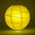 16" Yellow Round Paper Lantern, Crisscross Ribbing, Chinese Hanging Wedding & Party Decoration - AsianImportStore.com - B2B Wholesale Lighting and Decor